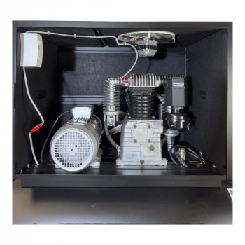 Werkstatt-Kompressor SILENT (69dBA) 4 kW, 270 Liter Kessel, 600 l/min, 11 Bar