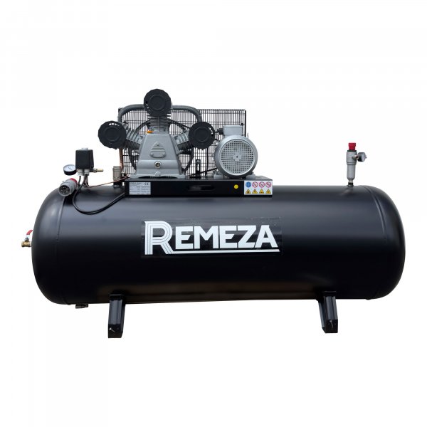 Stationärer Werkstattkompressor mit 500 liter Kessel und 5,5 kW