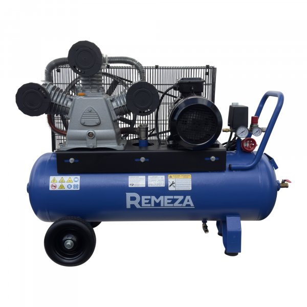 Mobiler Kompressor mit 90 liter Kessel und 5,5 kW