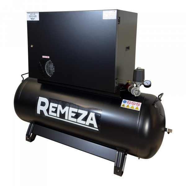 Werkstatt-Kompressor SILENT (69dBA) 4 kW, 270 Liter Kessel, 600 l/min, 11 Bar