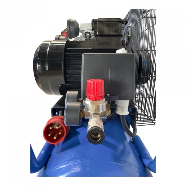 Kolben-Kompressor 4,0 kW, fahrbar, 90L Kessel, 10 bar, 690 l/min Ansaugleistung