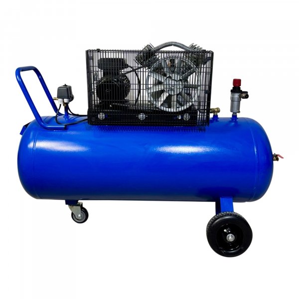 Kompressor 230 Volt, 2,2kW, 200L Kessel,10 bar, 420 l/min Ansaugleistung